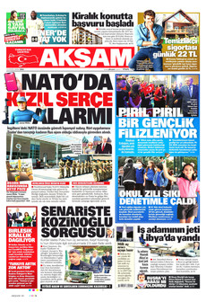 AKŞAM 15 Eylül 2026 Gazete Manşeti Küçük