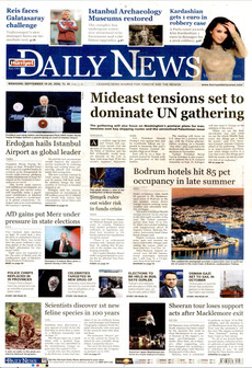 HÜRRİYET DAİLY NEWS 19 Eylül 2026 gazete manşeti