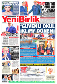 YENİBİRLİK 22 Eylül 2026 gazete manşeti