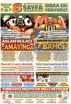 FOTOMAÇ 22 Eylül 2026 gazete manşeti