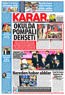 KARAR 23 Eylül 2026 gazete manşeti