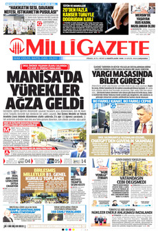 MİLLİ GAZETE 23 Eylül 2026 gazete manşeti