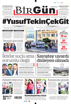 BİRGÜN 23 Eylül 2026 gazete manşeti