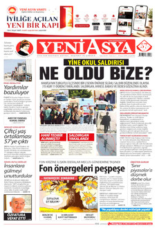YENİ ASYA 23 Eylül 2026 gazete manşeti